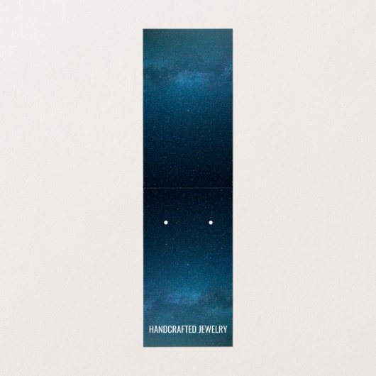 Night Sky Fold over het verdienen van kaarten (Buitenkant ongevouwen)