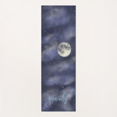 Night sky foll moon yogamat (Voorkant)