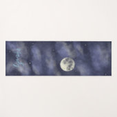 Night sky foll moon yogamat (Voorkant (horizontaal))