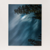 Night Sky & Forest in Moon Light Legpuzzel (Verticaal)