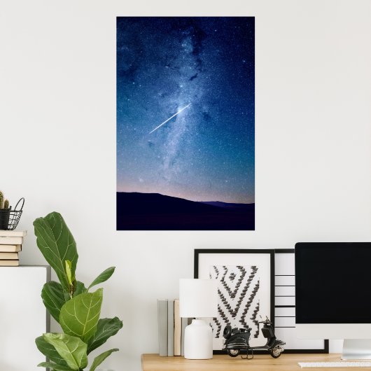 NIGHT SKY FOTOGRAPHY POSTER (Thuiskantoor)