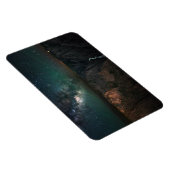 Night Sky Galaxy Landschap Foto Magneet (Rechterzijde)