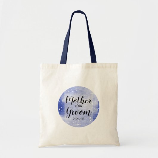 Night Sky Galaxy Moeder van het Groom Wedding Tote Bag (Voorkant)