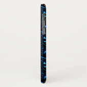 Night Sky Glitter Abstract Hoesje voor iPhone X (Achterkant/links)