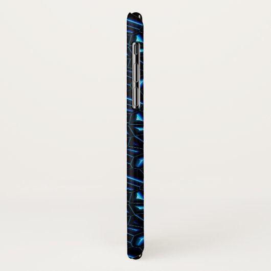 Night Sky Glitter Abstract Hoesje voor iPhone X (Achterkant/links)