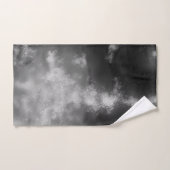 Night Sky Grijs Monochrome Handdoek (Handdoek)