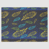 Night Sky Herfst Bladeren Set 1 Tissuepapier (Voorkant)