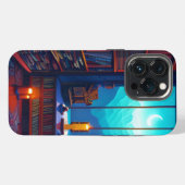 Night Sky Library iPhone Hoesje (Achterkant horizontaal)