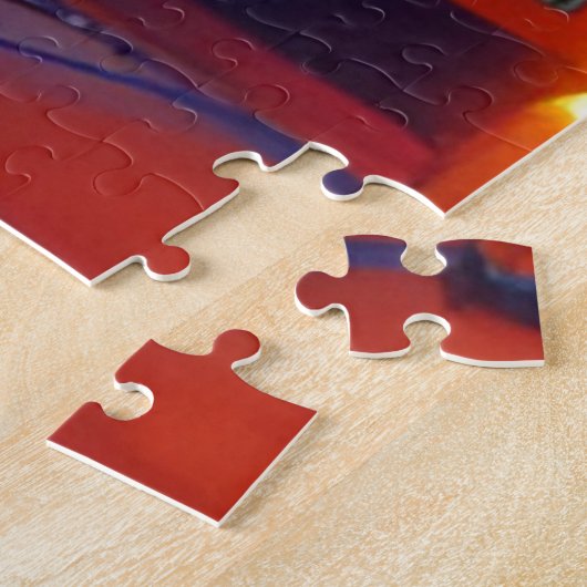 Night Sky Library Legpuzzel (Zijkant)