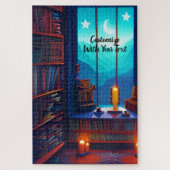 Night Sky Library Legpuzzel (Verticaal)