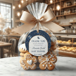 Night Sky Magic Woodland Animal Baby shower Bedankjes Labels