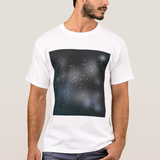 Night Sky Mannen T-Shirt (Voorkant)