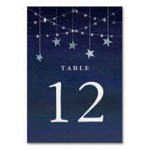 Night Sky met grillige slingers van sterren