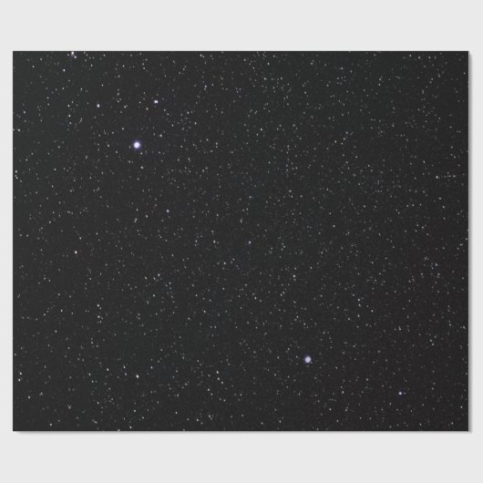Night Sky met sterren Cadeaupapier (Vlak)
