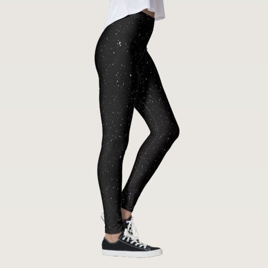 Night Sky met sterren Leggings (Rechts)