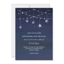 Night Sky met Whimsical Garlands of Stars Wedding