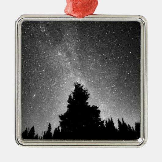 Night Sky Metalen Ornament (Voorkant)