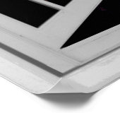 Night Sky Milky Way Galaxy Fake Window Poster (Hoek)