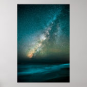 Night Sky Modern Photography Poster (Voorkant)
