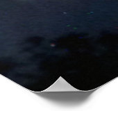 Night Sky Moon Stars Fotograhy Print (Hoek)