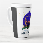  Night Sky Mosque Tumbler – Islamic Center Design Latte Mok (Linkerhoek)