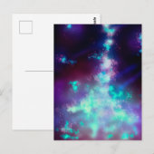 Night Sky Neon Lights Briefkaart (Voorkant / Achterkant)
