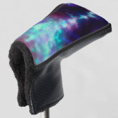 Night Sky Neon Lights Golfheadcover (3/4 voorkant)
