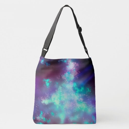 Night Sky Neon Lights Tas (Achterkant)