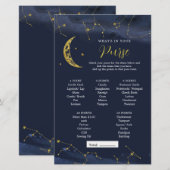 Night Sky over de maan wat er in je tas zit (Voorkant / Achterkant)