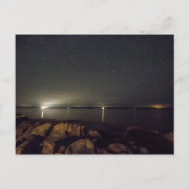 Night Sky over Gouldsboro Bay, Maine Briefkaart