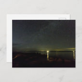 Night Sky over Gouldsboro Bay, Maine Briefkaart (Voorkant / Achterkant)