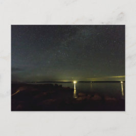 Night Sky over Gouldsboro Bay, Maine Briefkaart