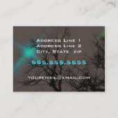 Night Sky - Party planner Card Visitekaartje (Achterkant)