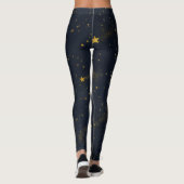 Night Sky Pattern Leggings (Achterkant)