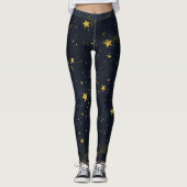 Night Sky Pattern Leggings (Voorkant)