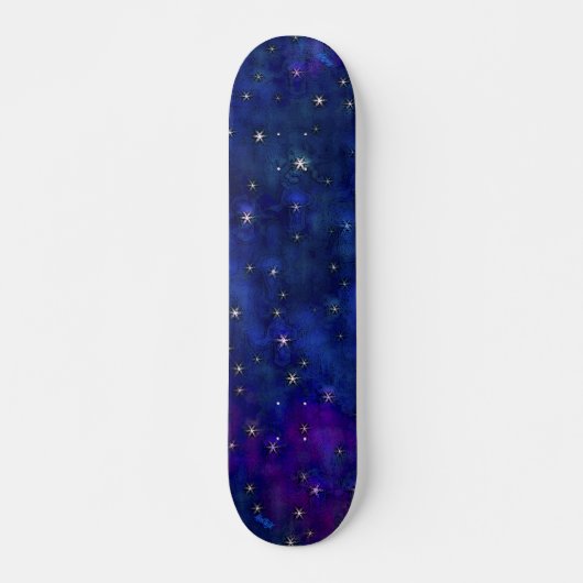 Night Sky Persoonlijk Skateboard (Voorkant)
