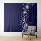 Night Sky Photo Backdrop Wandkleed (In Situ (horizontaal))
