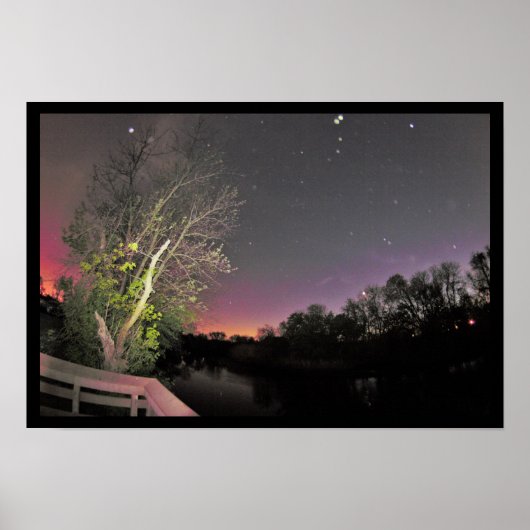 Night Sky Photo Poster (Voorkant)