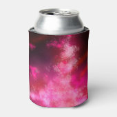 Night Sky Pink Flare-koeler Blikjeskoeler (Blikje Voorkant)