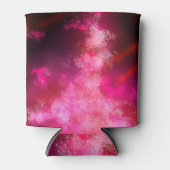 Night Sky Pink Flare-koeler Blikjeskoeler (Voorkant)