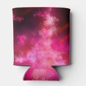 Night Sky Pink Flare-koeler Blikjeskoeler (Achterkant)