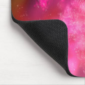 Night Sky Pink Flare Muismat (Hoek)
