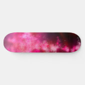 Night Sky Pink Flare Skateboard (Horizontaal)