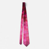 Night Sky Pink Flare Stropdas (Achterkant)