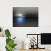 Night Sky Poster (Thuiskantoor)