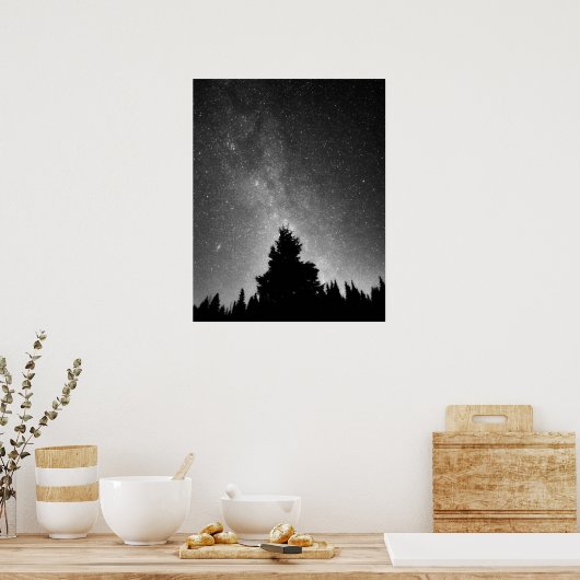 Night Sky Poster (Keuken)