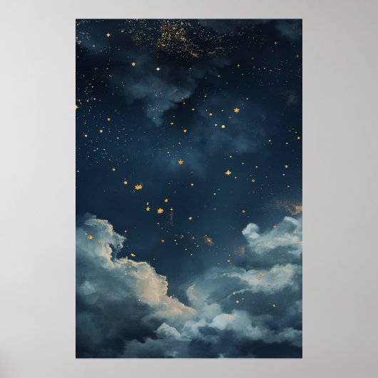 Night Sky Poster (Voorkant)