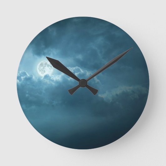Night Sky Ronde Klok (Voorkant)