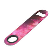 Night Sky roze Flare-flesopening Speed Flessenopener (Achterkant Gekanteld)