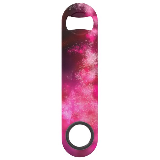 Night Sky roze Flare-flesopening Speed Flessenopener (Voorkant)